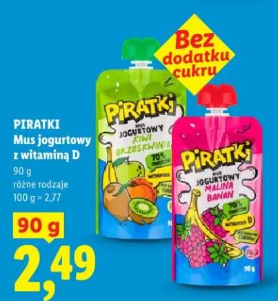 Mus jogurtowy z witaminą D