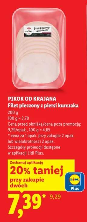 Filet pieczony z piersi kurczaka