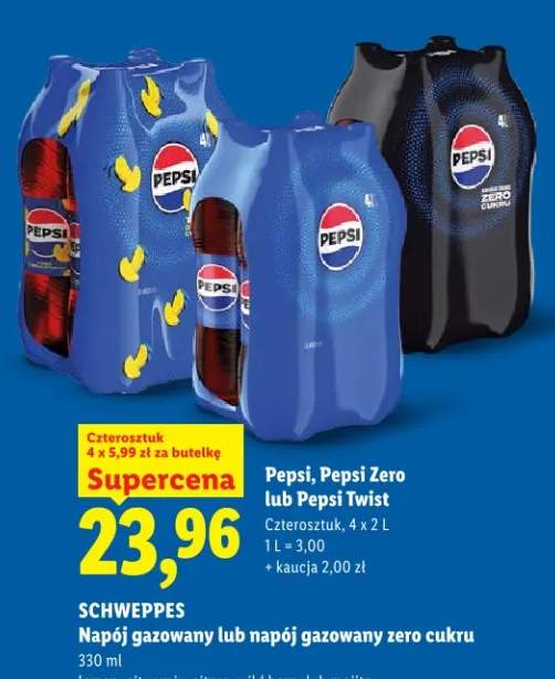Napój gazowany Pepsi Zero