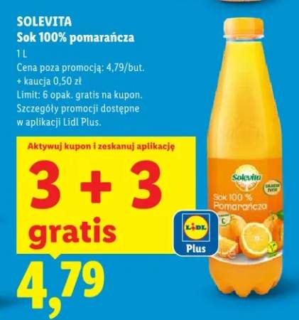 Sok 100% pomarańcza