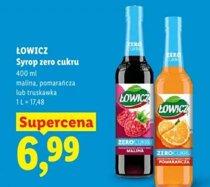 Syrop zero cukru pomarańcza