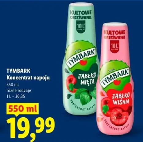 Koncentrat napoju różne rodzaje