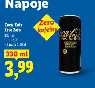 Napój Coca-Cola Zero Zero