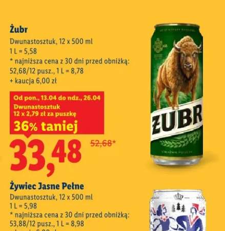Piwo Żubr