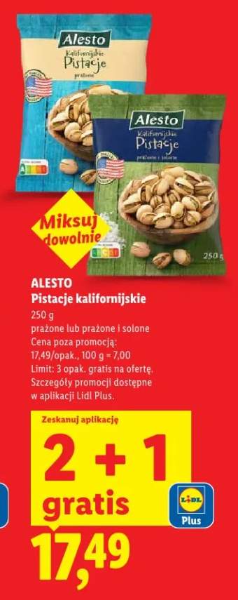 Pistacje kalifornijskie