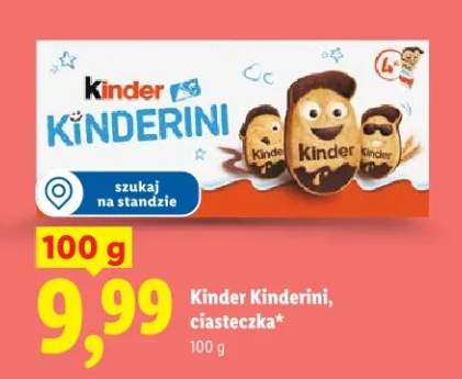 Kinder Kinderini, ciasteczka