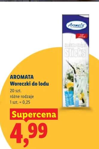 Woreczki do lodu różne rodzaje