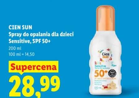 Spray do opalania dla dzieci Sensitive, SPF 50+