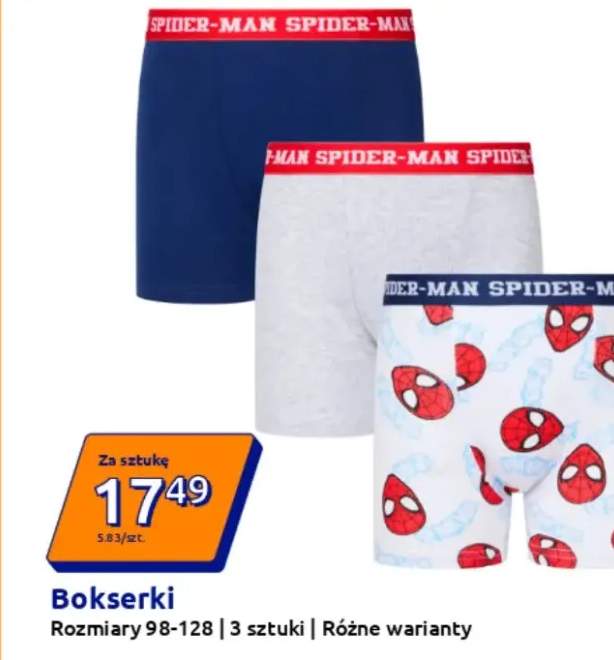 bokserki chłopięce