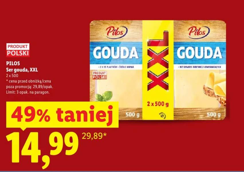 Ser gouda, XXL