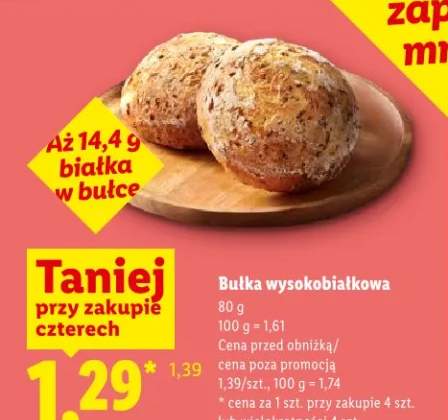 Bułka wysokobiałkowa