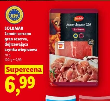 Jamón serrano gran reserva, dojrzewająca szynka wieprzowa