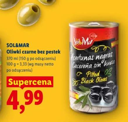 Oliwki czarne bez pestek