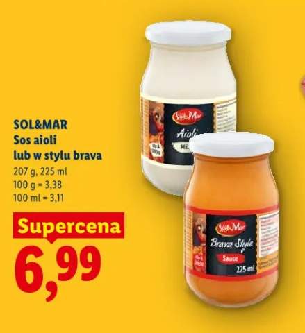 Sos aioli lub w stylu brava