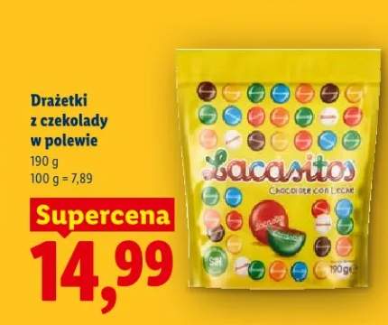 Drażetki z czekolady w polewie