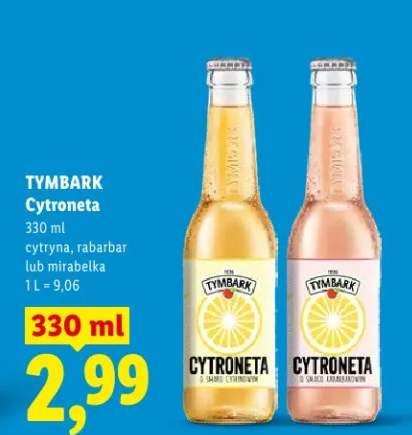 Cytroneta cytryna, rabarbar lub mirabelka