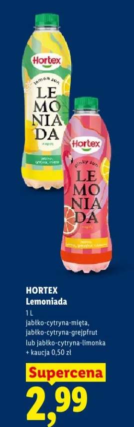 Lemoniada jabłko-cytryna-grejpfut