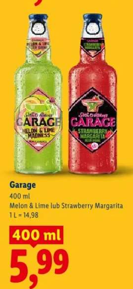 Piwo Garage Melon & Lime lub Strawberry Margarita
