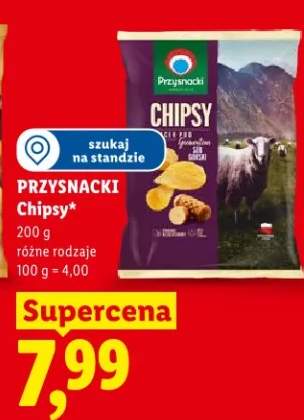 Chipsy różne rodzaje