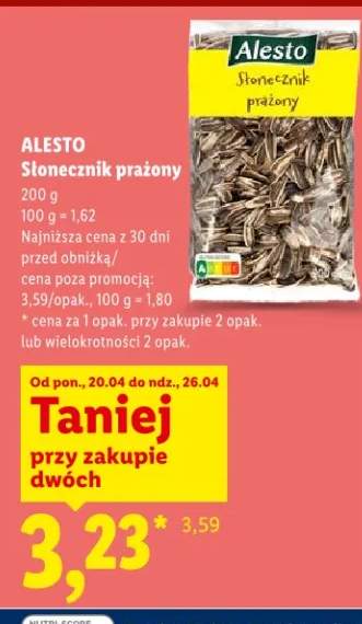 Słonecznik prażony