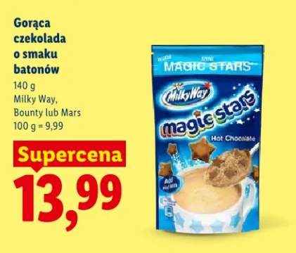 Gorąca czekolada o smaku batonów