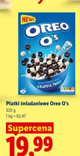 Płatki śniadaniowe Oreo O's