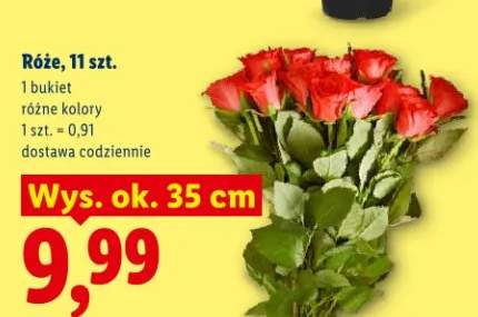 Róże różne kolory bukiet