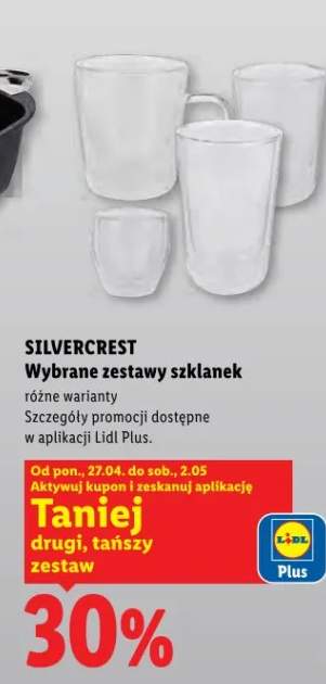 Wybrane zestawy szklanek