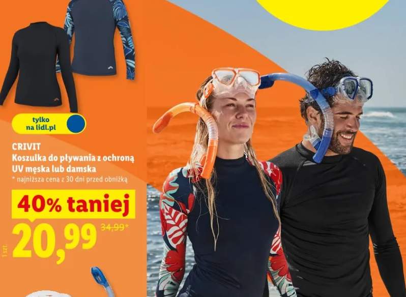 koszulka do pływania