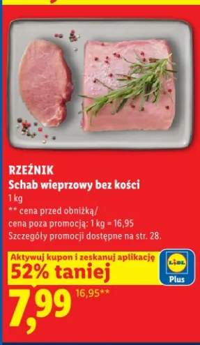 Schab wieprzowy bez kości