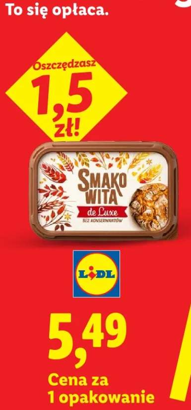 Margaryna smakowita de luxe