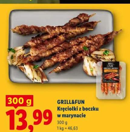 Kręciołki z boczku w marynacie