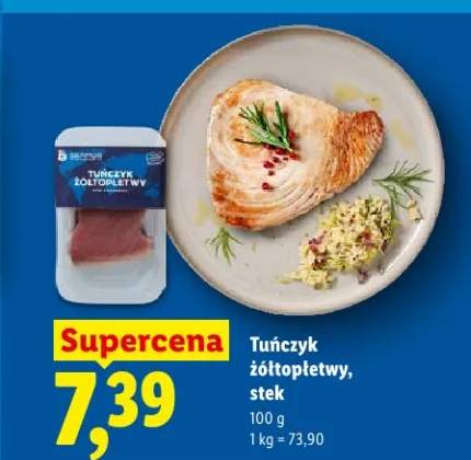 Tuńczyk żółtopłetwy stek