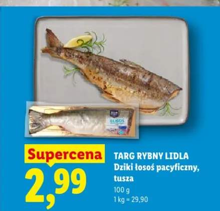 Dziki łosoś pacyficzny tusza