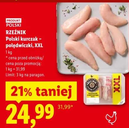Kurczak polędwiczki XXL