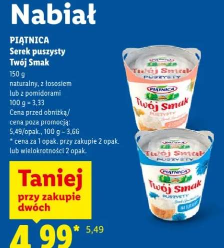 Serek puszysty twój smak