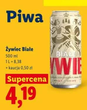 Piwo żywiec białe