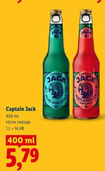 Piwo captain jack różne rodzaje
