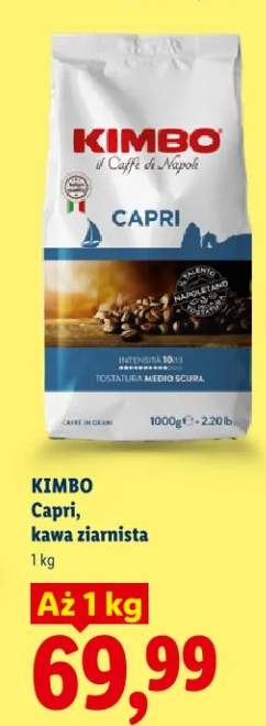 Kawa ziarnista Kimbo Capri