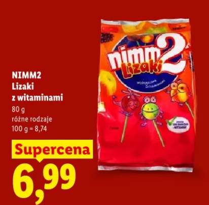Lizaki Nimm2 z witaminami
