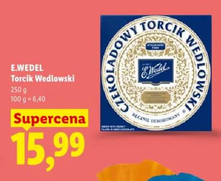 Tort czekoladowy wedlowski