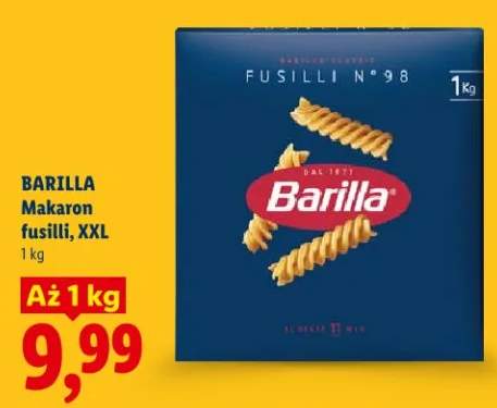 Makaron fusilli xxl
