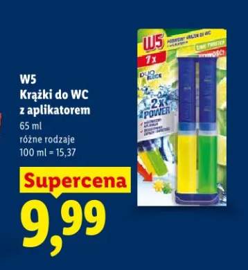 Krążki do WC z aplikatorem różne rodzaje