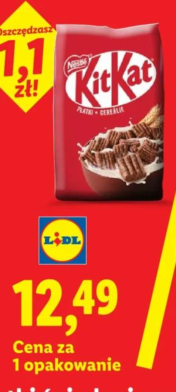 Płatki śniadaniowe KitKat