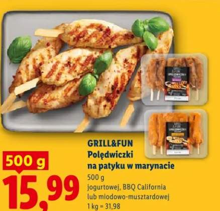 polędwiczki z kurczaka marynowane