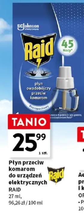 wkład przeciw komarom do urządzenia elektrycznego