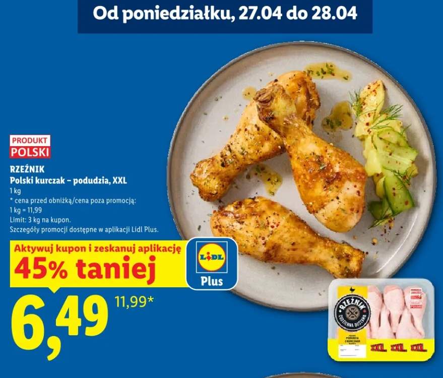 Kurczak podudzia polski XXL Rzeźnik