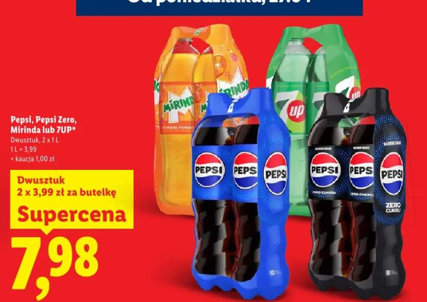Napój Pepsi Zero
