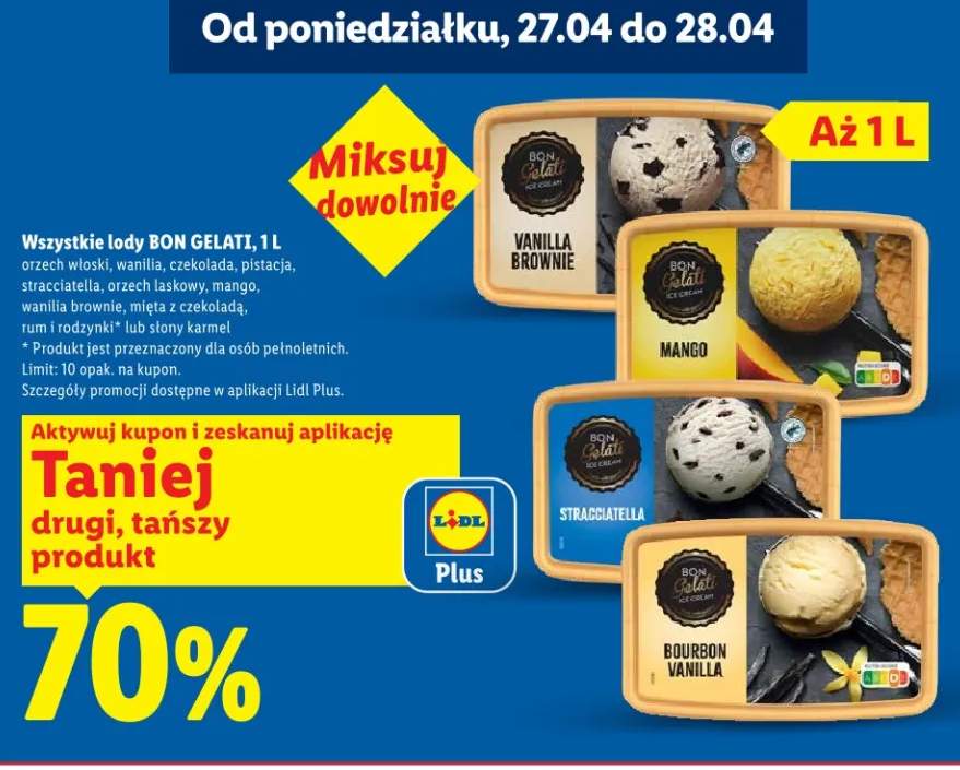 Lody Bon Gelati mango