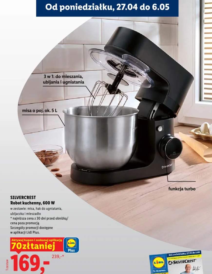 Robot kuchenny SilverCrest 600W